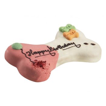   Lolo Pets Gyümölcsös Születésnapi torta kutyáknak Happy Birthday felirattal 250 g