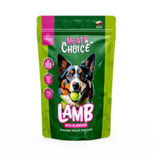 Meaty Choice – bárány és áfonya,  emésztést támogató  jutalomfalat  200g 