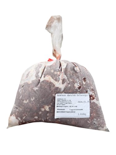 Prémium szarvashús marha belsőségekkel 1 kg 