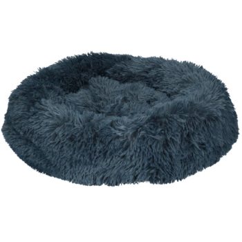   Puha, szőrmés  donut / fánk alakú fekhely  50 cm szürke 