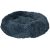 Puha, szőrmés  donut / fánk alakú fekhely  50 cm szürke 