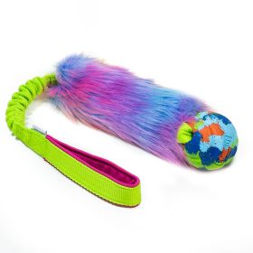   Chuckit műszőrmés ECO labda rugós fogantyús huzis játék Zayma Craft (M)