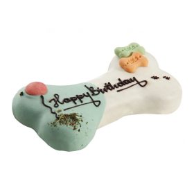   Lolo Pets Kutyatorta húsos-zöldséges Happy Birthday felirattal 250 g