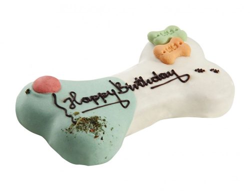 Lolo Pets Kutyatorta húsos-zöldséges Happy Birthday felirattal 250 g