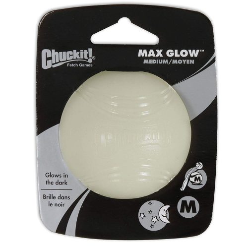 Chuckit! Max Glow -Fluoreszkáló labda (M)