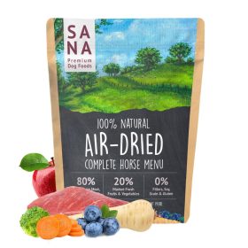   SANA Szárított barf menü - hipoallergén lóhús 1 kg érzékeny, allergiás kutyáknak is