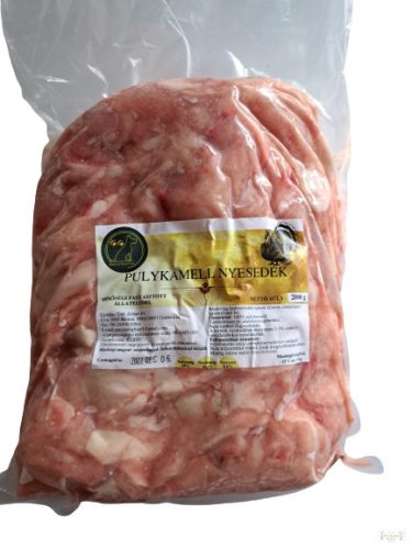 Pulykamell nyesedék 2 kg – Prémium nyers hús kutyáknak SDF