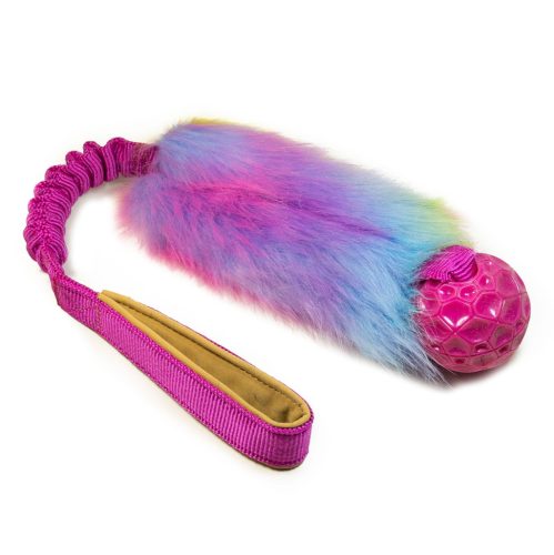 Zayma Craft műszőrme rugós hevederrel GEO Swag labdával  (M)