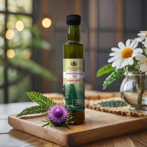 Teomann Hidegen Sajtolt Máriatövismag olaj 250ml