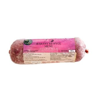 Bárány, nyúl menü zöldpacallal 500g