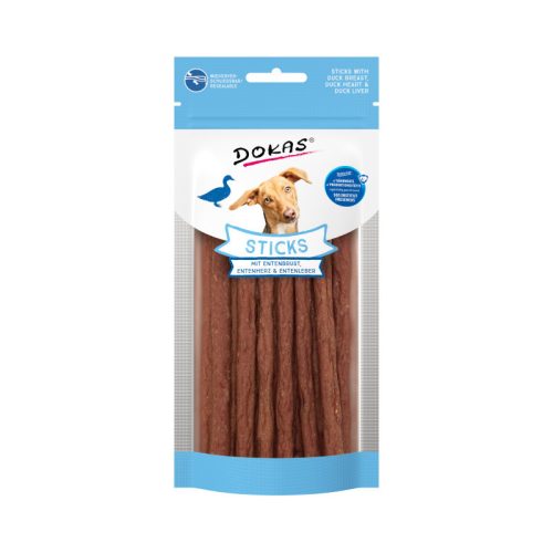 Dokas puha stick kacsahús, szívvel és májjal  60g