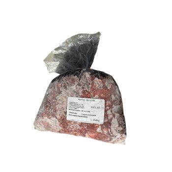   Marhahús darálva , belsőségekkel – prémium BARF hús , máj, lép és vese 1 kg