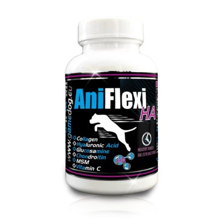 Aniflexi HA tabletta, csúcs ízületvédő, porcerősítő kutyáknak 80db-os