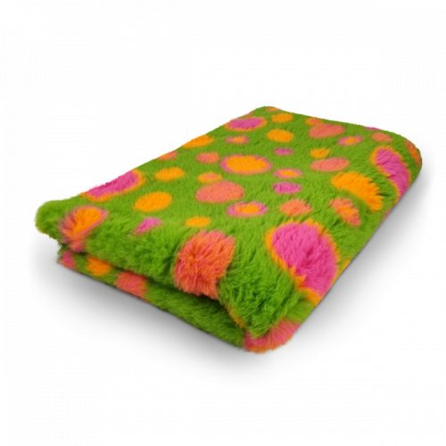 Vetbed  75 cm x 100 cm narancs  körök