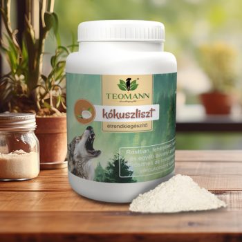   Kókuszliszt 200 g rostban gazdag , gluténmentes alapanyag kutyáknak 