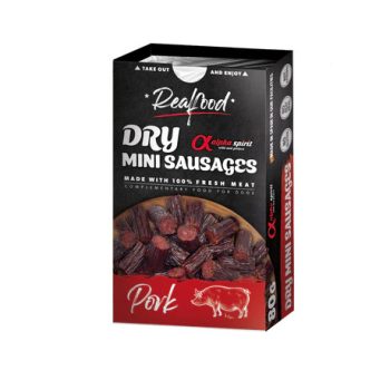 Alpha Spirit Dry MINI Sausages - sertés mini 