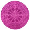 Ortek tövisek masszázs szőnyeg 4 db-os csomag - pink