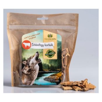 Teomann Szárított Tehéntőgy kockák 125 g 