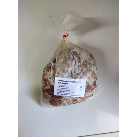 Bárány mix 1 kg  (bárányhús és zöldpacal)
