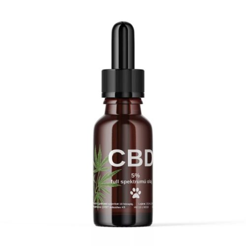 Quebeck CBD Pet 5% Full spektrumú olaj 20 ml