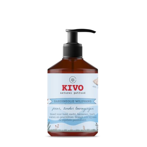 KIVO Vadon fogott szardíniaolaj 500ml 