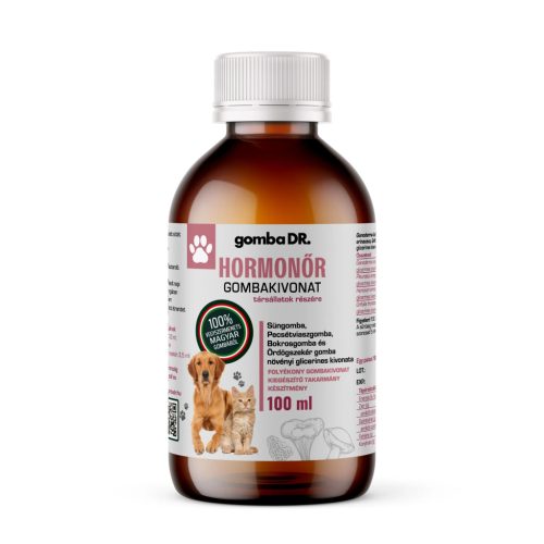 gomba DR. HORMONŐR folyékony gombakivonat társállatok részére