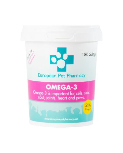 Omega 3 kapszula kutyáknak  180 db / doboz EPP