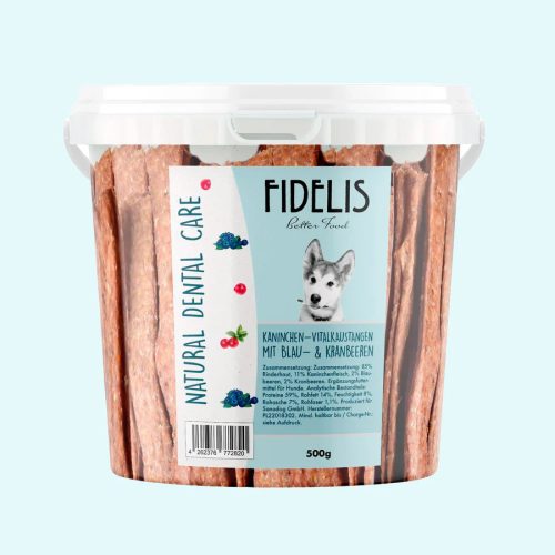 Sana nyúl és áfonya fogtisztító stick vörösáfonyával  500 g