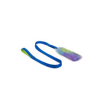   Műszőrmés játék, rugós hosszú  szárral (M) - Zayma Craft kék