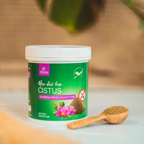 Pokusa Raw Diet Cistus , bodorrózsa por kullancsok ellen 100 g