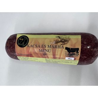 Kacsa és marha menü