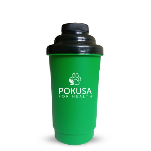 POKUSA Powerdog shaker zöld