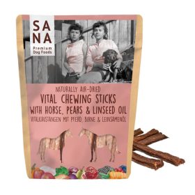   Sana  fogtisztító stick lóhús, körte és lenmagolaj 150 g