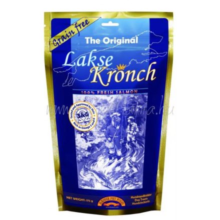  Kronch 100% Lazacos Hipoallergén Jutalomfalat 175 g 