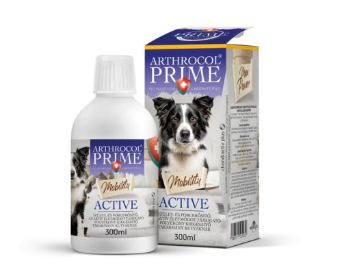 Arthrocol Mobility Active, kollagénnel dúsított ízületvédő kutyáknak 300 ml
