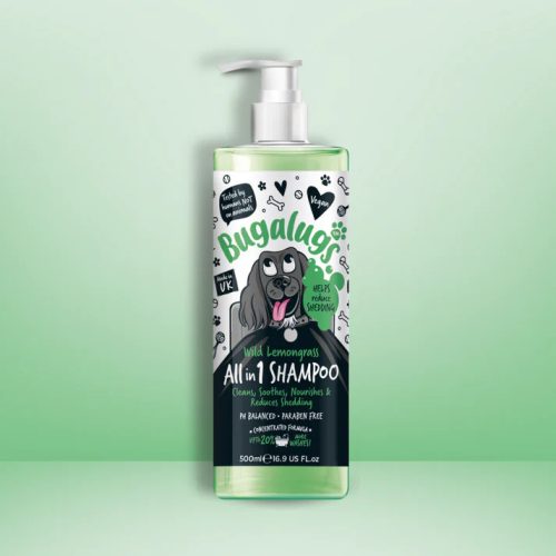 Bugalugs All In 1 Vedlés Kontroll Kutyasampon 250 ml 