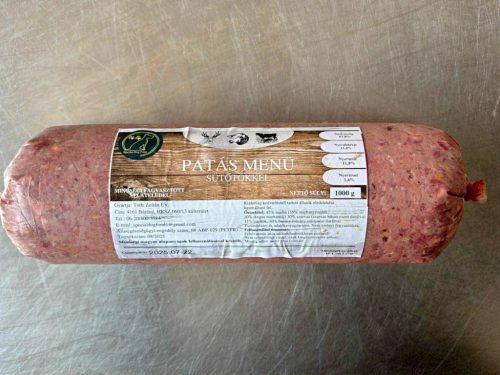 Patás menü sütőtökkel 1 kg SDF marha -bárány -szarvas
