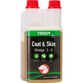   TRIKEM Coat & Skin szőr- és bőrápoló komplex olaj MCT-vel 500 ml 