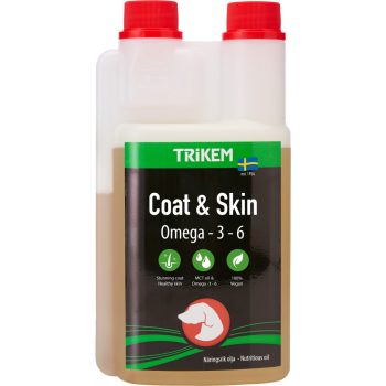   TRIKEM Coat & Skin szőr- és bőrápoló komplex olaj MCT-vel 500 ml 