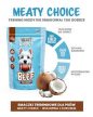 Meaty Choice – Marha Kókusszal , kollagénes tréning jutalomfalat aktív kutyáknak 200g 