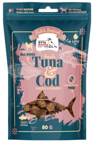  Syta Micha Tuna & Cod tőkehal és tonhal jutalomfalat 80g 