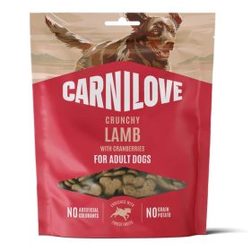   Carnilove Dog Crunchy Snack bárány tréning snack vörösáfonyával 200g
