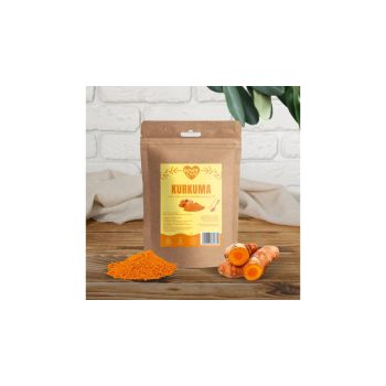 100% Kurkuma por kutyáknak 100 g, BARF LOVE