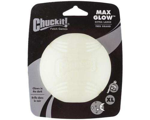 Chuckit! Max Glow -Fluoreszkáló labda (XL)