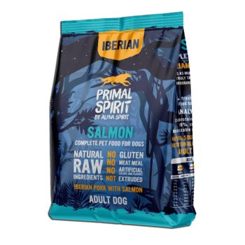   Primal Spirit Iberian salmon , csirkementes  száraztáp 12 kg