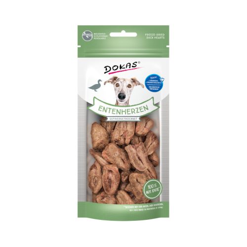 Dokas fagyasztva szárított kacsaszív 22g