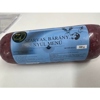 Szarvas, bárány és nyúl menü