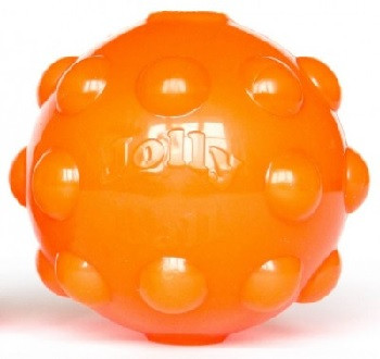 Jolly Jumper labda narancs - rágásálló, nagyot pattanó labda