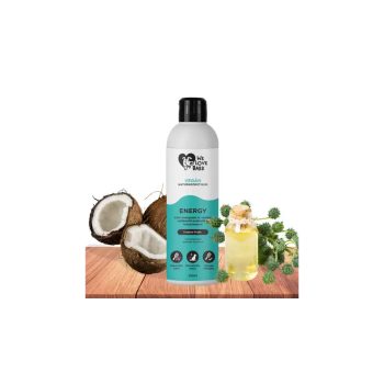   Vedlés csökkentő prebiotikus kutyasampon, We Love Bark - Energy