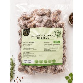 Bárány zöldpacal darabok 1 kg  SDF 